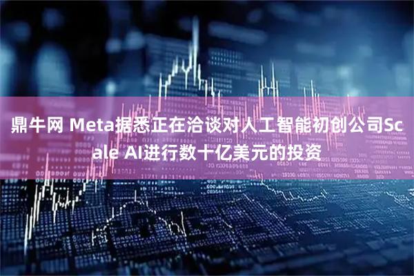 鼎牛网 Meta据悉正在洽谈对人工智能初创公司Scale AI进行数十亿美元的投资