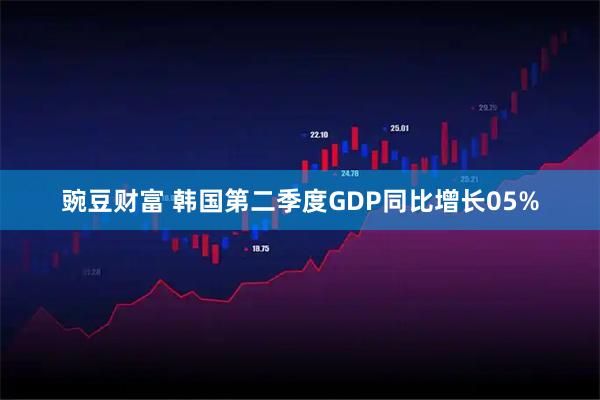 豌豆财富 韩国第二季度GDP同比增长05%